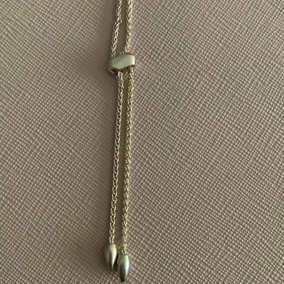 Kendra Scott Arlet Necklace in Blue Agate - Picture 6 of 14